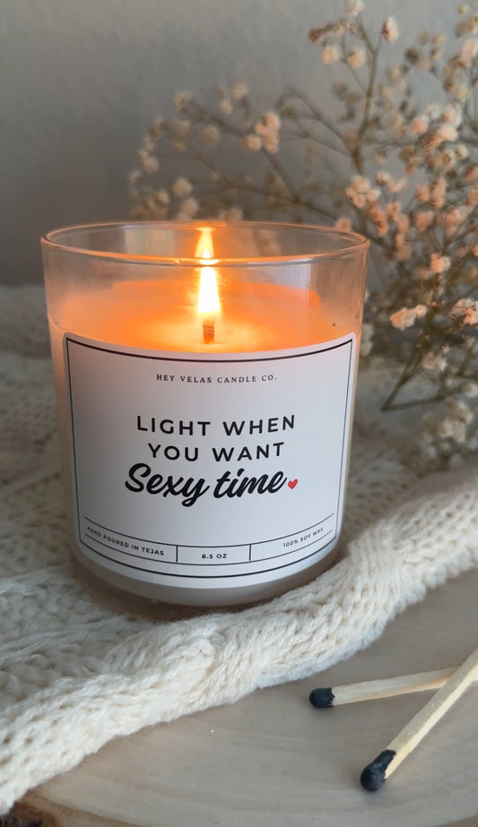Light when you want sexy time